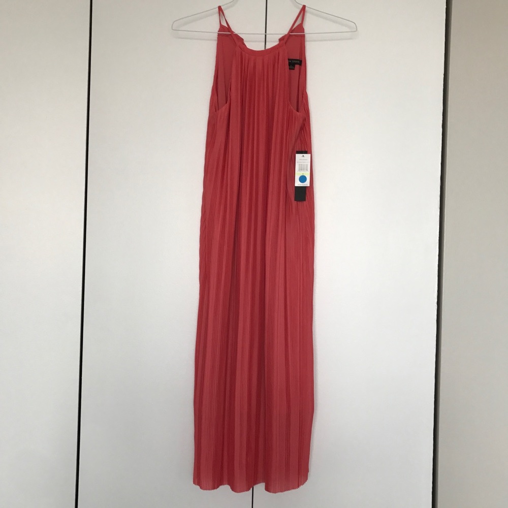 Flowy pleaded summer dress - Picture 3 of 8